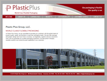 Tablet Screenshot of plasticplusgroup.com